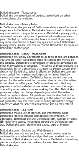 defibdrake privacy