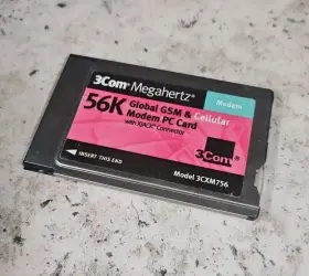 3cxm756 3com Megahertz 56k Global Gsm And Cellular Modem Pc Card - 5 Available