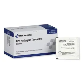 75102 Acme United First Aid Only Physicianscare By Antiseptic Towelettes 25/box