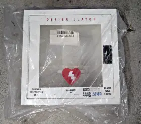 4210-01 Allegro Industries Defibrillator / Aed Cabinet Case Wall Mount - New