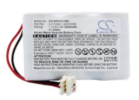 Bulbsandbatteries 33175551 Replacement For Braun Battery