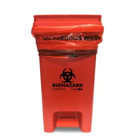 A8000b Bulbsandbatteries Mtc Bio Bowtie Biohazard Bin - Each