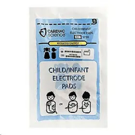 Wx-geqh-0 Bulbsandbatteries Replacement For 9390e Infant Pediatric Aed Pads Cardiac Science And Others