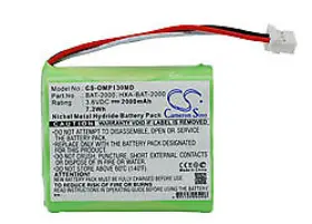 Hxa-bat-2000 Bulbsandbatteries Wx-rqdr-6 Replacement For Battery Omron And Others
