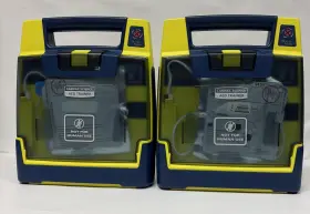 Cardiac Science 180-5021-001 Lot Of 2 Aed Trainer #180-5021-101 Powerheart