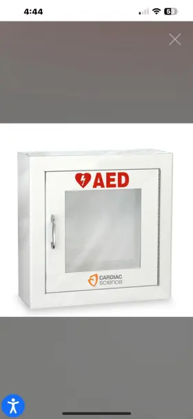 50-00392-10 Cardiac Science Standard Size Aed Cabinet