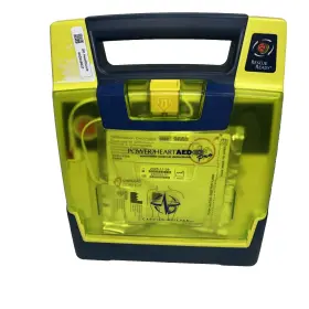 9300p-501 Cardiac Science Powerheart G3 Pro Aed Defibrillator With Case And Pads No Batt
