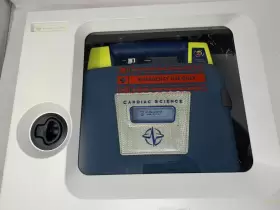 60424f13 Cardiac Science 9390a-01 Powerheart G3 Aed With Wall Box #2