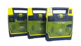 Cardiac Science 9390e-501/ 9300e-101/9300p-01 Lot Of 3 Powerheart Aed G3 /aed Pro - Free Shipping