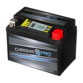 Chrome S Pro Ytx4l-bs Igel Battery 50 Cca Gel Electrolyte Lcd Display