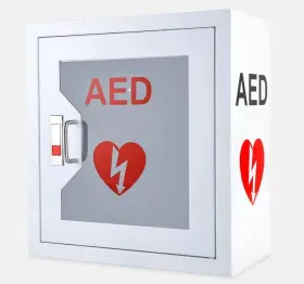 Cmxikj 744759485793 Aed Defibrillator Wall Mount Storage Cabinet Stainless Steel