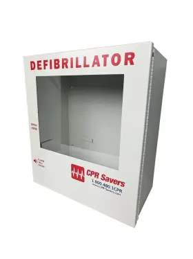 Cprs-145c Cpr Savers Surface Mount Aed Defibrillator Cabinet Without Alarm