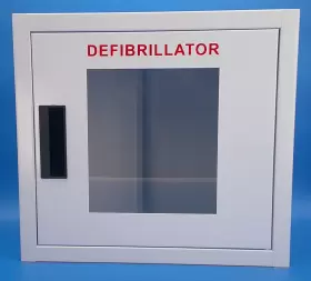 Cubix Safety 810104540247 Aed Defibrillator Wall Cabinet Non Alarmed Large With Sleeve For In Case