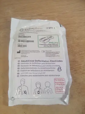 16250 Curaplex Expired Adult/child Defibrillation Electrodes