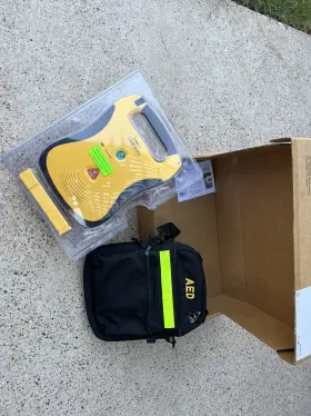 Dcf-100 Defibtech New Lifeline Defibrillator With Bag Battery First Aid Kit #2