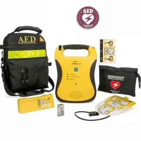 Dcf-100 Defibtech New Lifeline Defibrillator With Bag Battery First Aid Kit