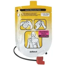 Ddp-101tr Defibtech Adult Training Electrode Pads 12 Inch L