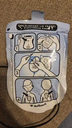 Ddp-200p Defibtech Child Pad