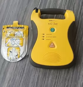 Ddu-100a Defibtech Reviver Aed Defibrillator With Pads No Battery Tested Working
