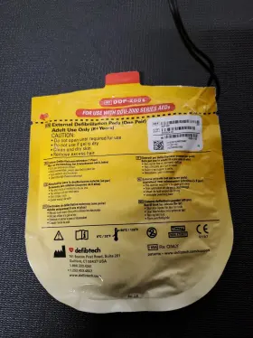 Ddp-2001 Defibtech Ddu-2000 Adult Electrode Pads For Use With Aeds Late 2026
