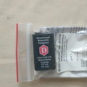 4-000-035 Drummond New Rechargeable Battery Replacement For Pipet-aid 8.4v 170ma