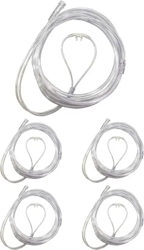 Ncac211 Endure Industries Soft Nasal Oxygen Cannula With Supply Tubing Latex-free 7 Ft