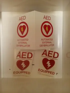 Tsgen-1 First Voice Defibrillator Storage Cabinet White #2