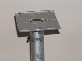 0006-64 Gcx Polymount Roll Stand Kit With Tilt/swivel Mounting Plate Handle And Basket #2