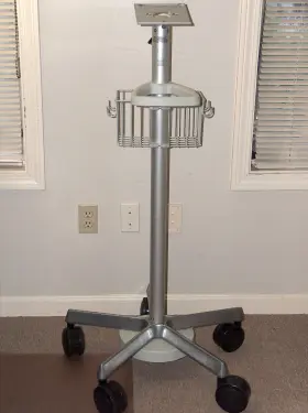 0006-64 Gcx Polymount Roll Stand Kit With Tilt/swivel Mounting Plate Handle And Basket