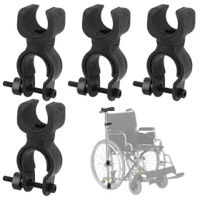 Hni5wgkmd Giantree 576803 1 4pcs Black Cane Holder For The Walker Stick Universal Crutches Stic
