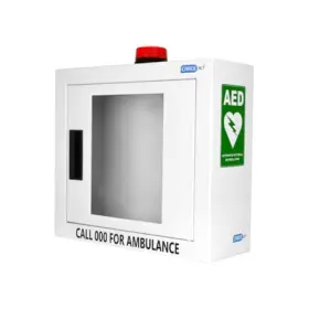 Aekm05 Heartsine Defibrillator Wall Cabinet Alarmed