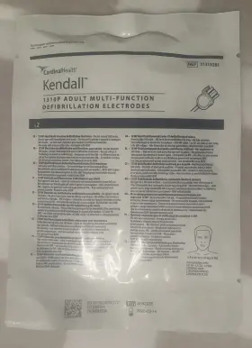 31319281 Kendall 1310p Adult Multi- Function Defibrillation Electrodes Aed Pads