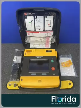Lifepak 331706400002 Physio-control Aed 1000 Defibrillator With Battery And 3 Pads