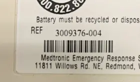 3009376-004 Medtronic Lot Of 13 Physio-control Lifepak Nicd Battery #2