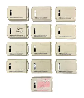 3009376-004 Medtronic Lot Of 13 Physio-control Lifepak Nicd Battery