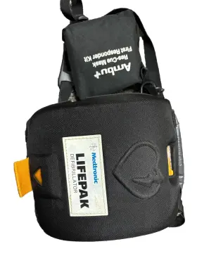 3201508-007 Medtronic Physio-control Lifepak Cr Plus Aed With Pads And Case