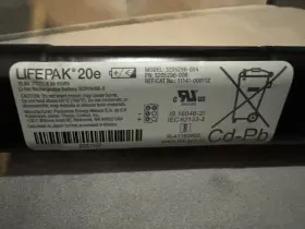 3205296-004 Medtronic 77657 Lifepak 20 Lp20e Replacement Battery Compatible