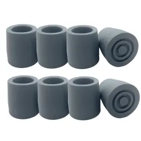Mesinurs 419391037267 Rubber Crutch Tips 1 Inch 8 Pack Heavy Duty Replacement For Walker Can