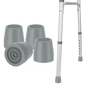 Mfe-walkertip-4pcs-25mm-hui Mfe 4-pack Walker Tips Universal With Skid-resistant Traction An