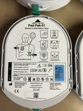 A2934 Pad Pak Pad-pak-01 Battery Expired See Dates #2