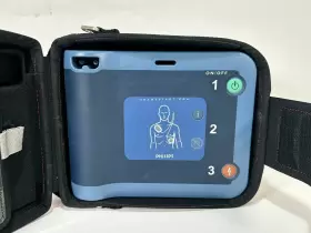 861304 Philips Phillips Heartstart Frx Defibrillator Aed With Battery And Case Working #2