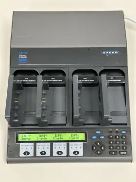 C7400 Philips Heartstart Mrx 4 Bay Battery Charger - Cadex Analyzer