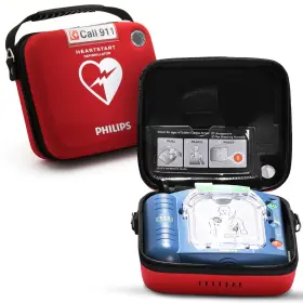 Philips Healthcare M5066a-co2 Heartstart Onsite Aed Defibrillator M5066a-c02 Slim Carry Case