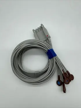 M3527a Philips Snap Ecg Cable Set 7 Lead For Mrx Recertified #2
