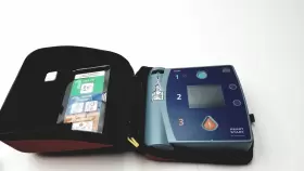 M3860 Philips Heartstart Fr2 Aed Defibriillator -m3860 With Original Case