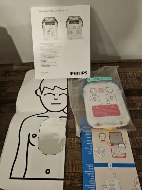 M5074a Philips Heartstart Infant/child Training Pads Cartridge #3