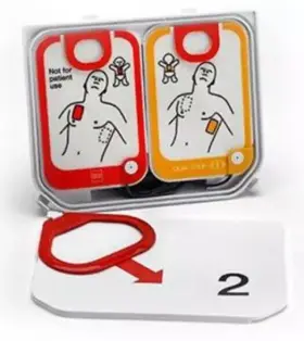 11101-000021 Physio-control Cr2 Quik-step Pacing/ecg/defibrillation Electrodes-