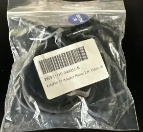 11110-000051-r Physio-control Lifepak 12 Adapter Power Extension Cable Part # 11110-000051