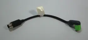 11140-000081 Physio-control Right Angle Power Adapter Cable Lifepak15