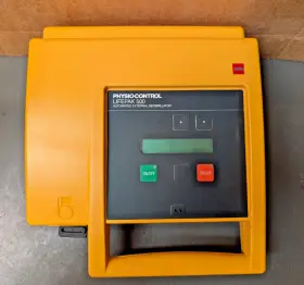 3005400-000058 Physio-control Aed Lifepak 500 Automated Defibrillator With Case And 2 Batteries #2